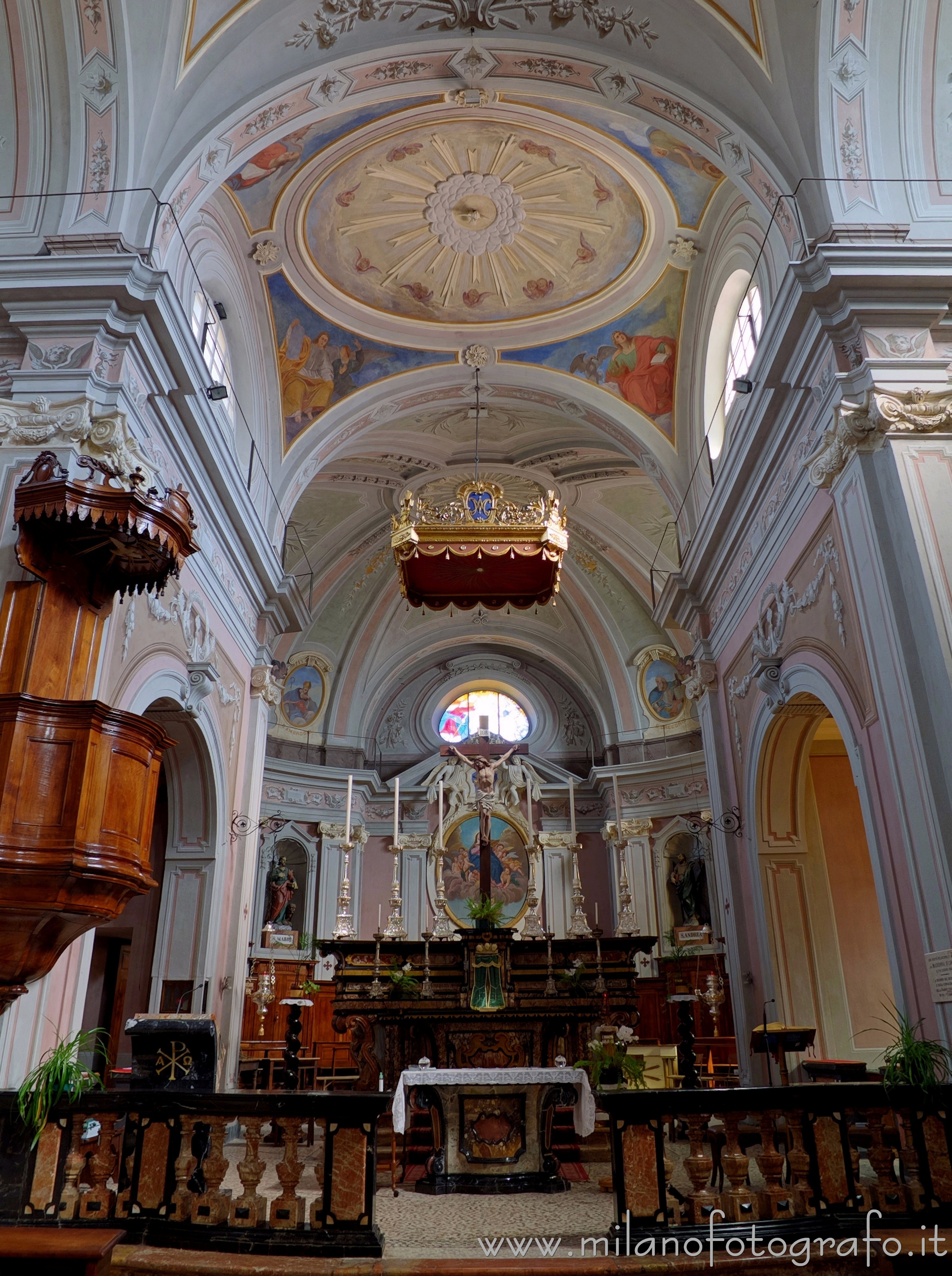 Netro (Biella, Italy) - Presbytery of the Parish Church of Santa Maria Assunta - Full resolution picture